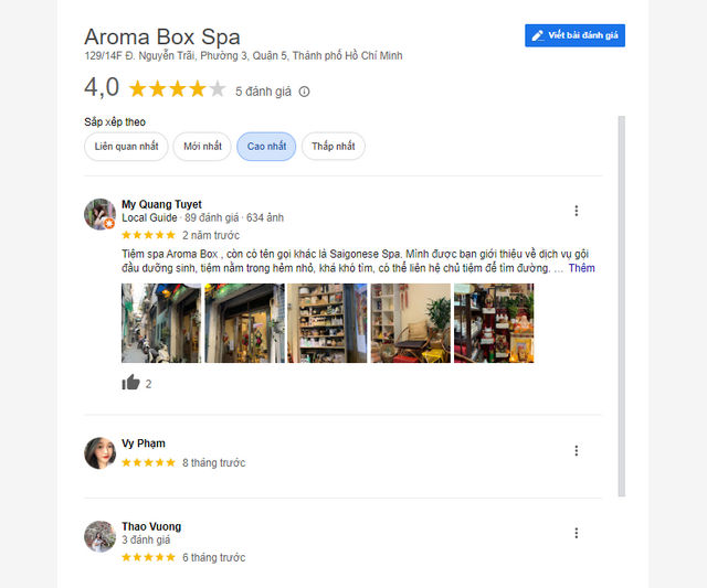 Aroma Box Spa