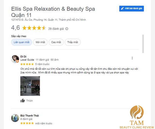 Ellis Spa - Relaxation & Beauty Quận 11