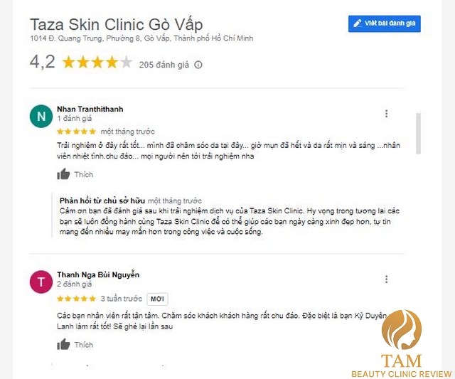 Taza Skin Clinic Quận Gò Vấp